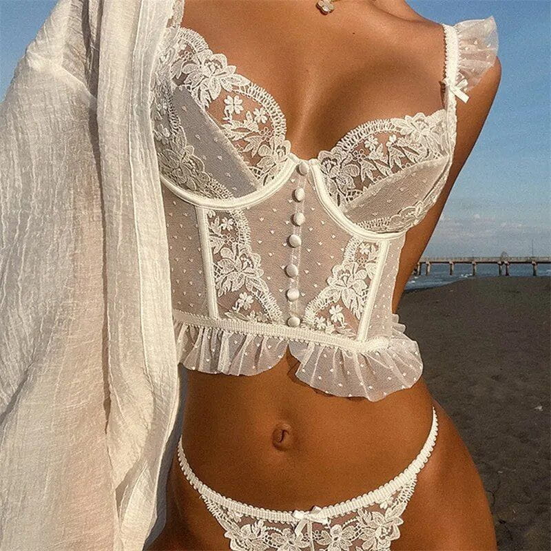 Elysia | Angelic Lace Set